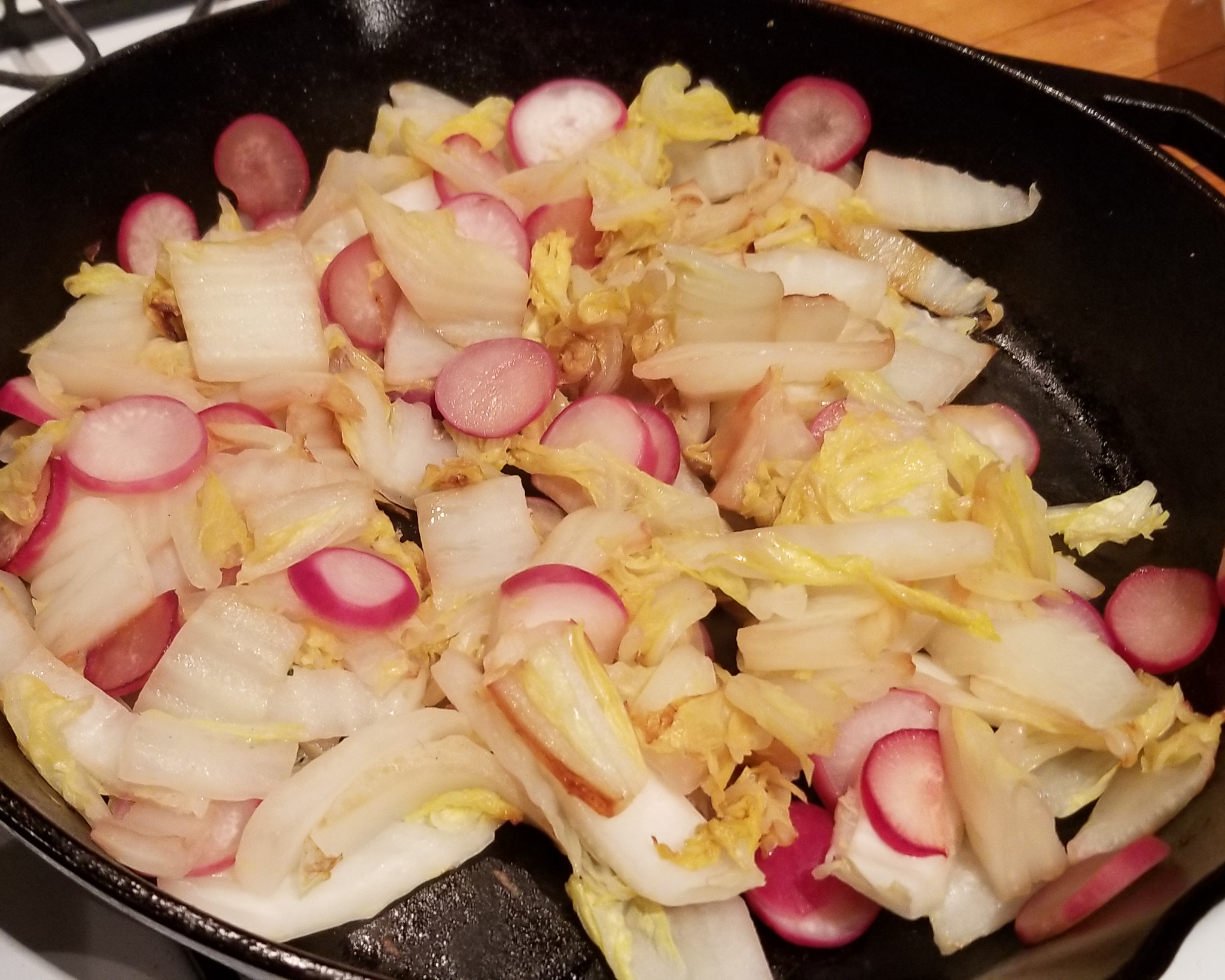 Turns out Radishes are Delicious cooked.
